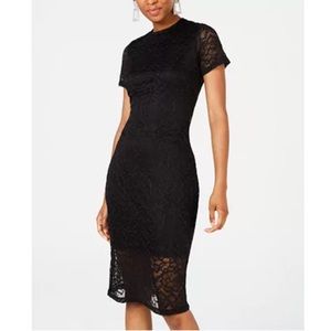 NWT Material Girl Lace Bodycon Cut Out Dress